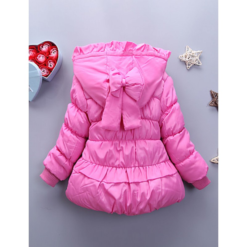 Girl's Casual/Daily Print BlouseCotton Winter Green / Pink / Red  