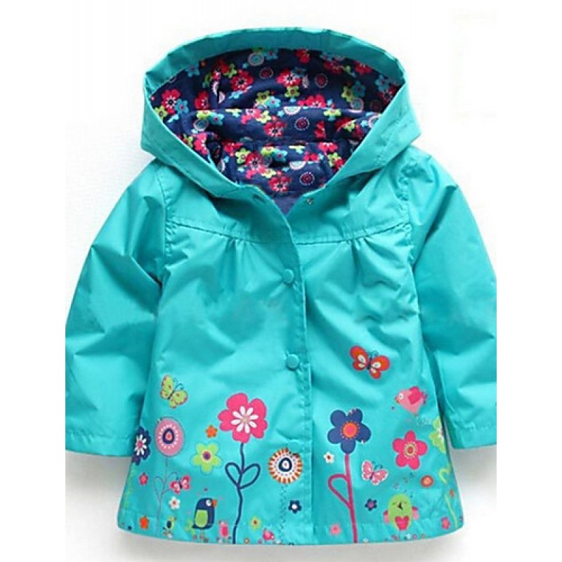 Girl's Down & Cotton Padded,Cotton Winter Gree...